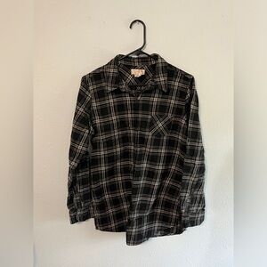 Plaid Button-Up